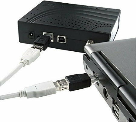Converter RJ-45 male to USB-A female 1pcs