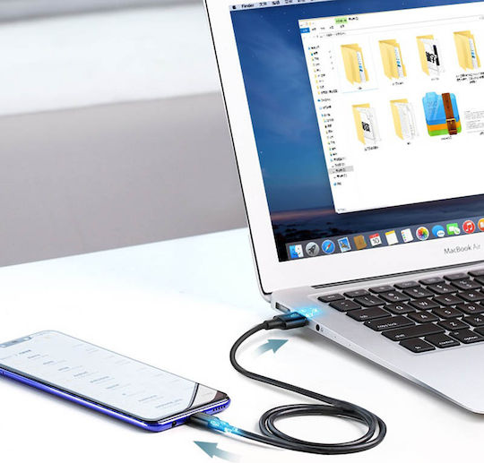 Ugreen US184 USB 3.0 Cable USB-C Male - USB-A 15W PD Black 0.5m 20881