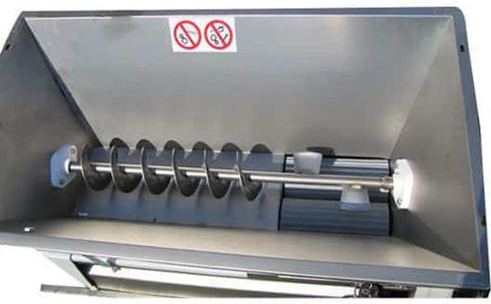 Grifo DMCSI Inox Ηλεκτρικός Σπαστήρας Σταφυλιών με Διαχωριστήρα για Παραγωγή έως 1500 kg/h