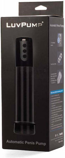 Realov Automatic Penis Pump Τρόμπα Πέους με Δόνηση Διάφανη