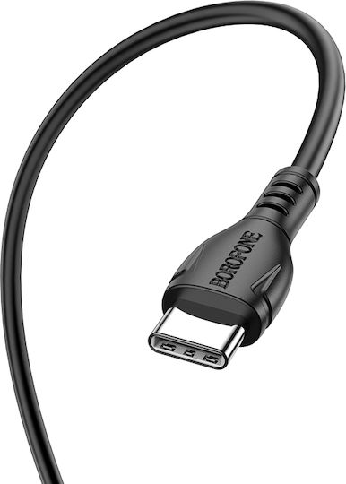 Borofone BX51 Triumph USB 2.0 Cable USB-C Male - USB-A 60W Black 1m 43930