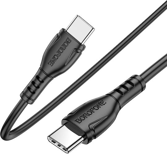 Borofone BX51 Triumph USB 2.0 Cable USB-C Male - USB-A 60W Black 1m 43930