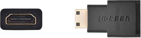 Ugreen Converter mini HDMI male to HDMI female 1pcs 20101