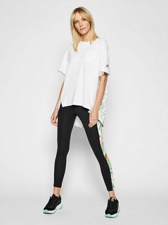 Essentials Botanical Women's Cropped Training Legging High Waisted Black