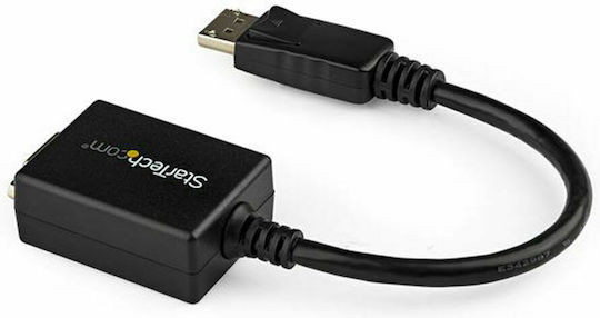 StarTech Конвертор DisplayPort мъжки към VGA женски Черен 1бр DP2VGA2