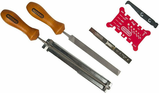 Oregon Low Profile File Chainsaw Sharpener for chains with 1/4"- 3/8" pitch 5pcs 558488