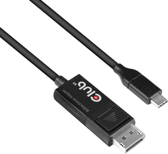 Club3D USB 3.0 Video Cable USB-C male - DisplayPort Μαύρο 1.8m CAC-1557