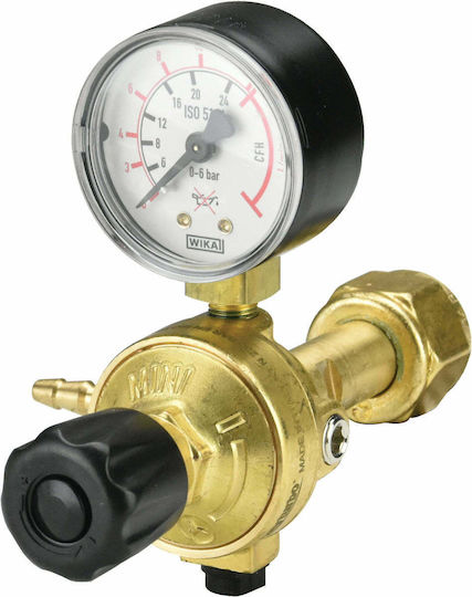 Oxyturbo 44824 Ρυθμιστής Αερίου Argon με Μανόμετρο