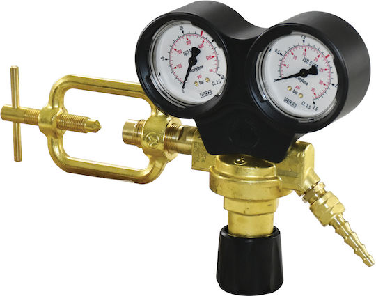 Oxyturbo 44814 Ρυθμιστής Αερίου Ασετυλίνης με Μανόμετρο