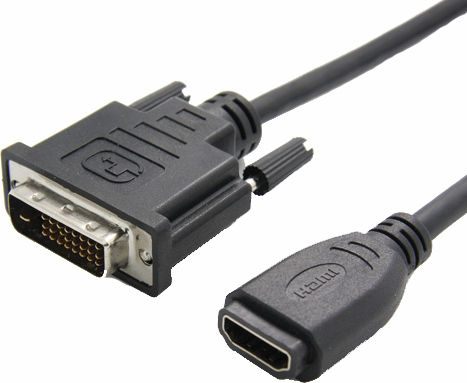 Roline 12.99.3116 Converter DVI-D male to HDMI female 1pcs