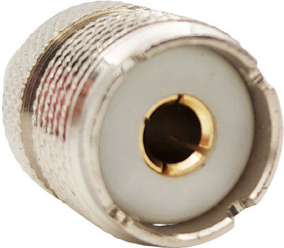 Ultimax V7828M Converter SMA male to UHF female Silver 1pcs