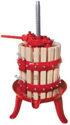 Baesso Fratelli X3 Grape Press Manuell mit Ratschenkopf 20Es
