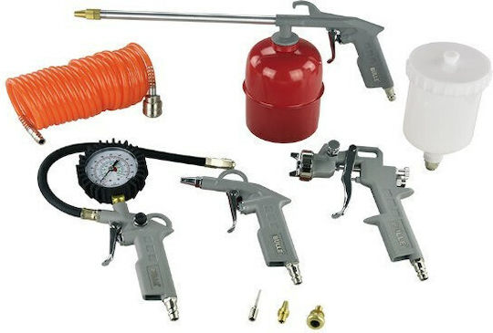 Bulle 66525 Air Tool Kit With Accessories 8 Pieces