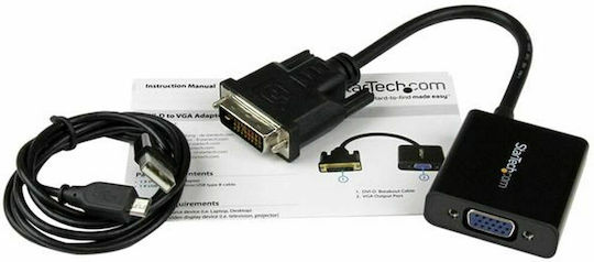 StarTech DVI2VGAE Converter DVI-D male to USB-B female 1pcs