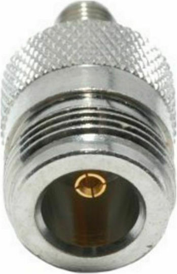 E Zy.Net EZ-SMAF2NF Μετατροπέας SMA female σε N-Connector female Ασημί 1τμχ