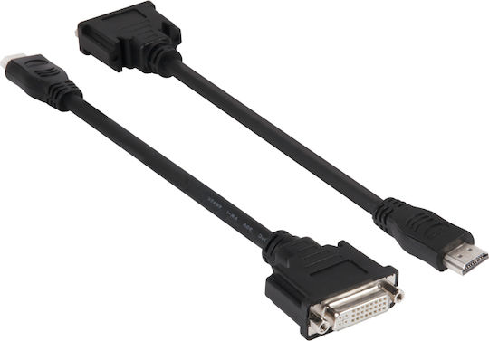 Club3D CAC-HMD>DFD Μετατροπέας HDMI male σε DVI-I female 1τμχ