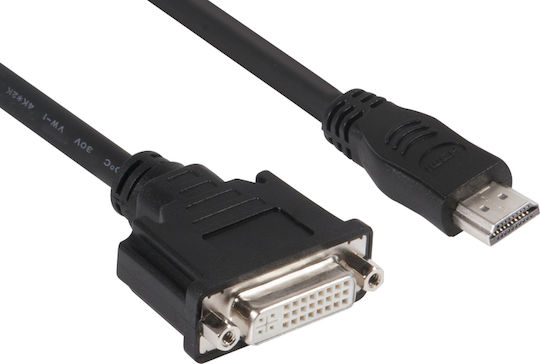 Club3D CAC-HMD>DFD Μετατροπέας HDMI male σε DVI-I female 1τμχ