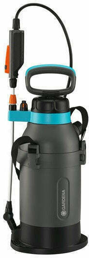 Gardena Pressure Sprayer with Capacity 5lt 3bar in Black color