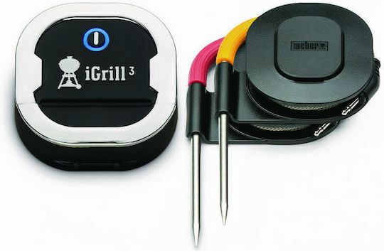 Weber iGrill 3 Wireless Electronical BBQ Thermometer with Probe and Bluetooth -50°C / +380°C