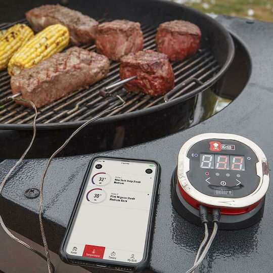 Weber iGrill 2 Electronical BBQ Thermometer with Bluetooth -50°C / +380°C