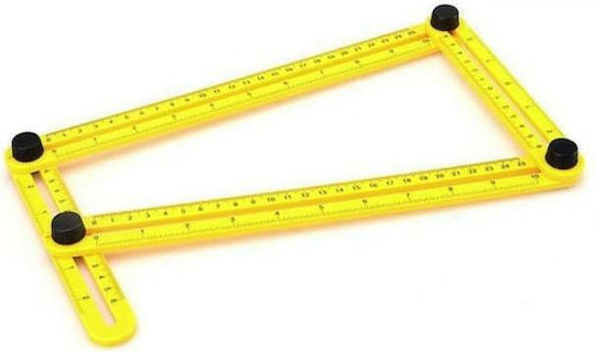 Vorel 18470 Plastic Folding Ruler Angled