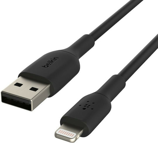 Belkin USB-C to Lightning Cable 30W Black 1m (CAA003BT1MBK)