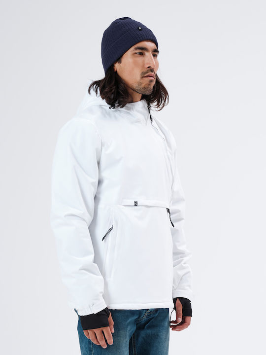 Winter Jacke Wasserdicht und Winddicht Weiß
