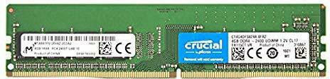 Crucial DDR4 με Module 1x4GB και Ταχύτητα 2400 για Desktop