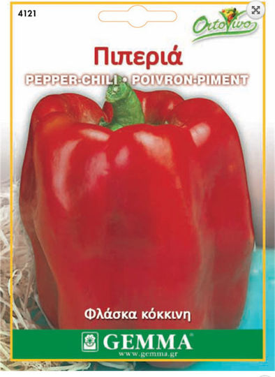 Gemma Σπόροι Πιπεριάς Φλάσκα Κόκκινη 25gr