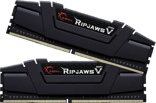 G.Skill Ripjaws V DDR4 64GB RAM με 2x32GB Modules και Ταχύτητα 3600 για Desktop