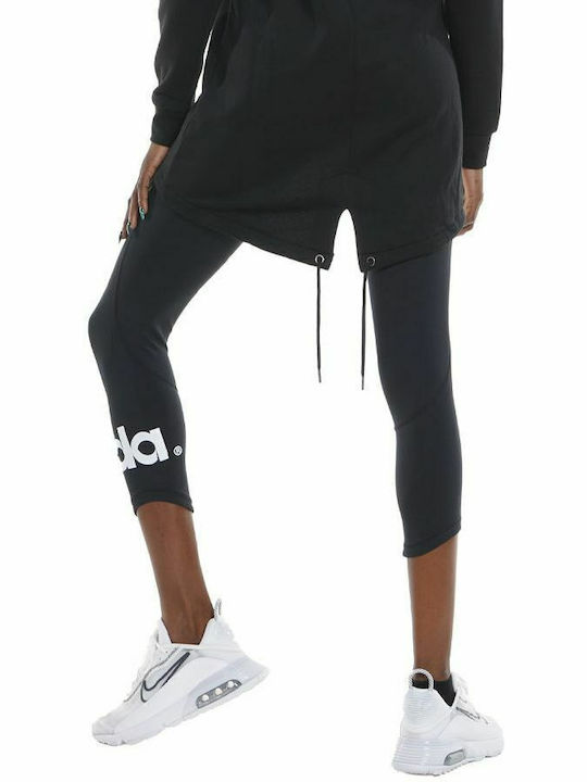 Instruire Colanti de femei Cropped Colanti Negru