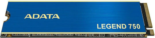 Adata Legend 750 SSD 500GB τύπου M.2 με σύνδεση PCI Express 3.0 και Ψύκτρα ALEG-750-500GCS