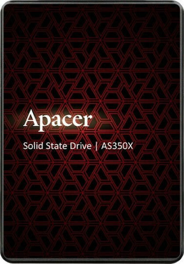 Apacer AS350 SSD 512GB τύπου 2.5'' με σύνδεση SATA III AP512GAS350-1