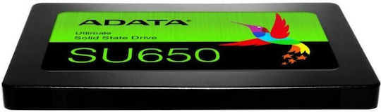 Adata Ultimate SU650 SSD 256GB 2.5'' Type with SATA III Connection ASU650SS-256GT-R