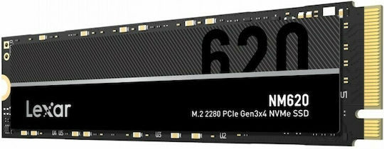 Lexar NM620 SSD 1TB τύπου M.2 με σύνδεση PCI Express 3.0 LNM620X001T-RNNNG