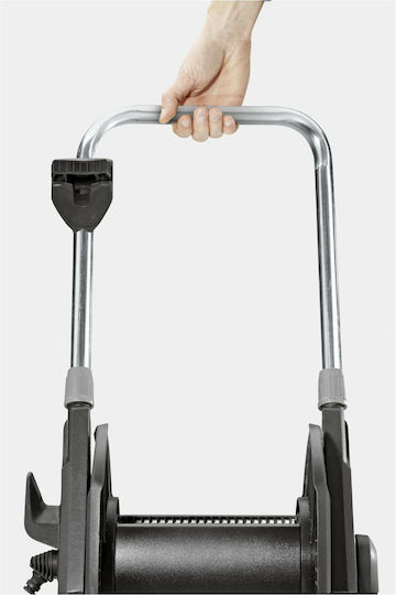 Karcher HT 4.520 Τροχήλατη Ανέμη Ποτίσματος με Λάστιχο 20m με Χερούλι Μαζέματος
