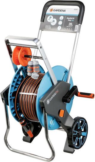 Gardena CleverRoll M Easy Set Wheeled Garden Hose Box Hose Included 20m Rewind Handle