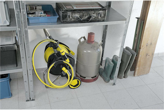 Karcher HT4500 Wheeled Garden Hose Box for Hose up to 50m with Rewind Handle