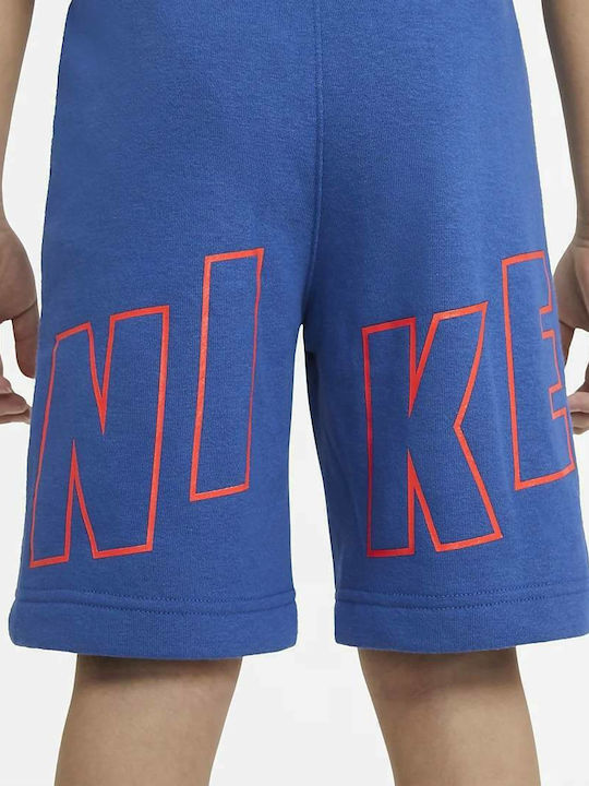 Παιδικό Σετ με Σορτς Καλοκαιρινό 2τμχ Μπλε Sportswear