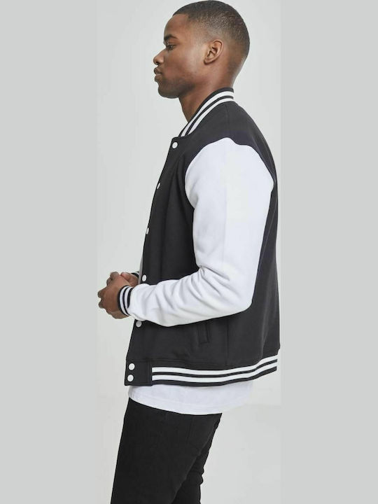 College College Jacket Black / White