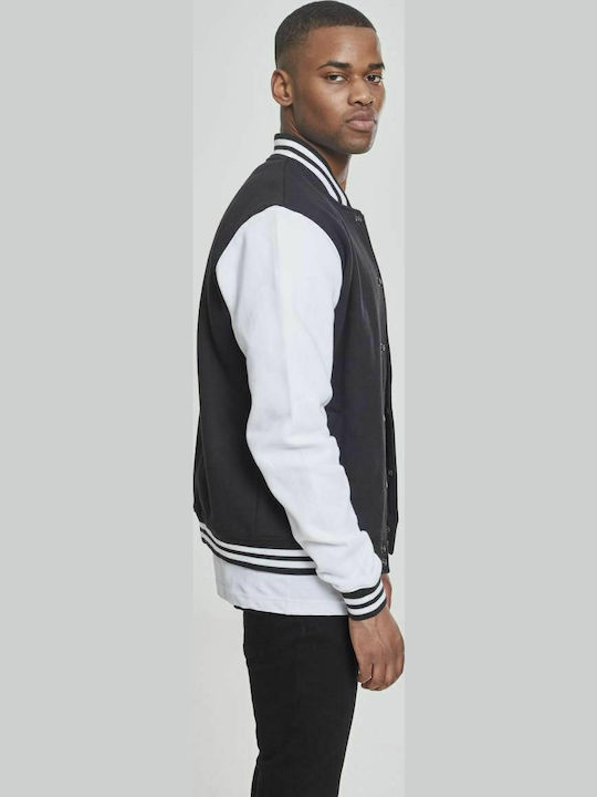 College College Jacket Black / White
