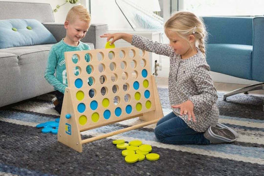 Board Game Four in a Row for 2 Players 6+ Years Old (EN) BS Toys