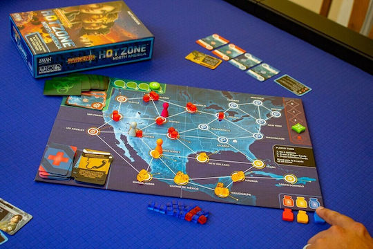 Настолна игра Pandemic Hot Zone-North America за 2-4 играчи 8+ години (EN) Z-Man Games