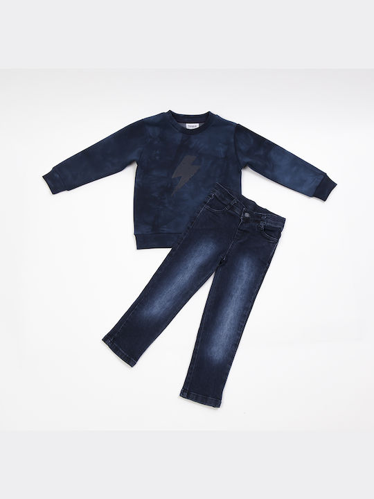 Trax Kids Set with Pants Winter 2pcs Blue