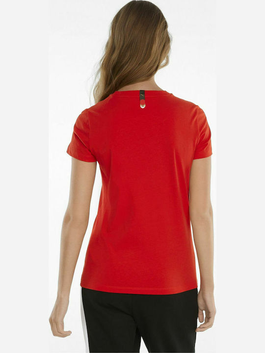 PUMA As Graphic T-Shirt Κόκκινο