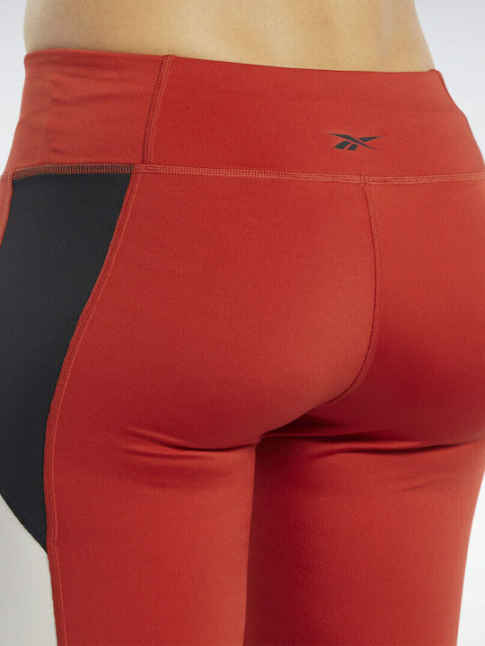 Workout Ready Logo Women's Long Training Legging Red