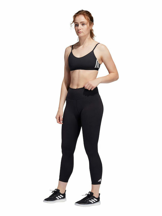 Believe This 2.0 Yoga Γυναικείο Cropped Κολάν Μαύρο