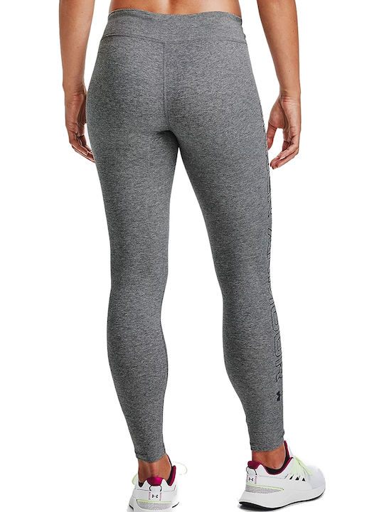 Under Armour Favourite Wordmark Ausbildung Frauen Lang Leggings Gray