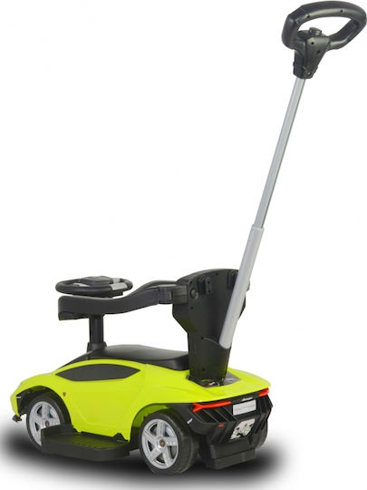 Jamara Lamborghini Mașină Ride On Cu Mâner Pentru Părinți Pentru 12+ Luni Cu Sunete Verde