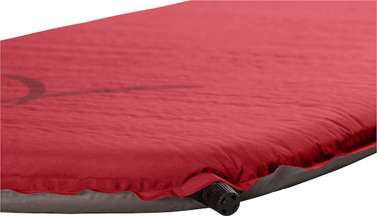 Grand Canyon Hattan Self-Inflating Single Camping Sleeping Mat 185x55cm Thickness 5cm in Red color